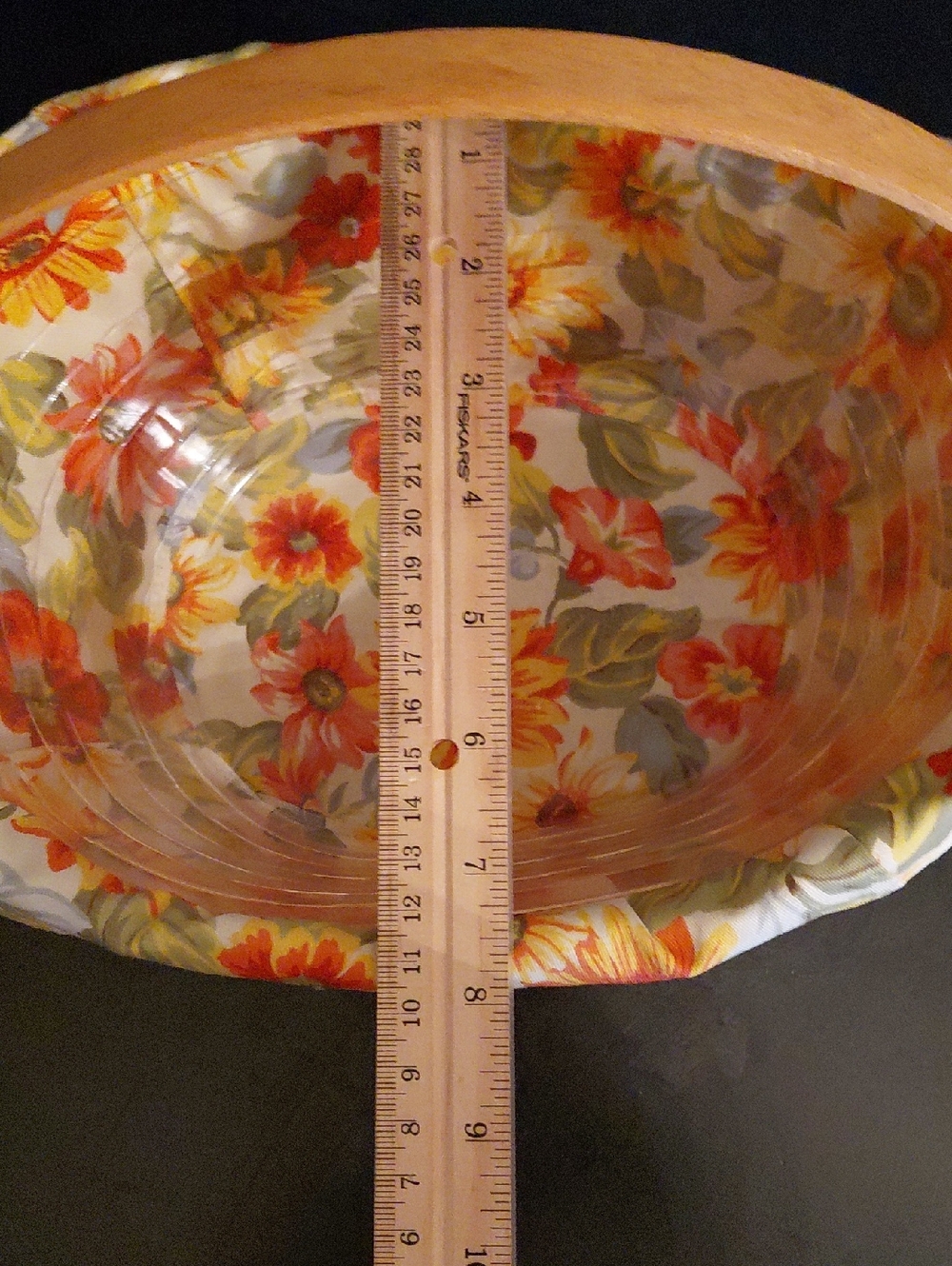 2007 Med LONGABERGER crocus Basket. - Picture 3 of 9
